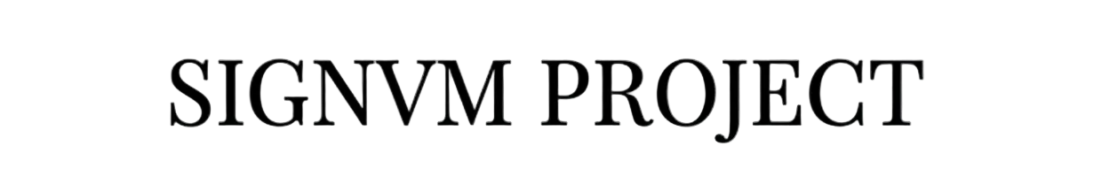 Signvm Project
