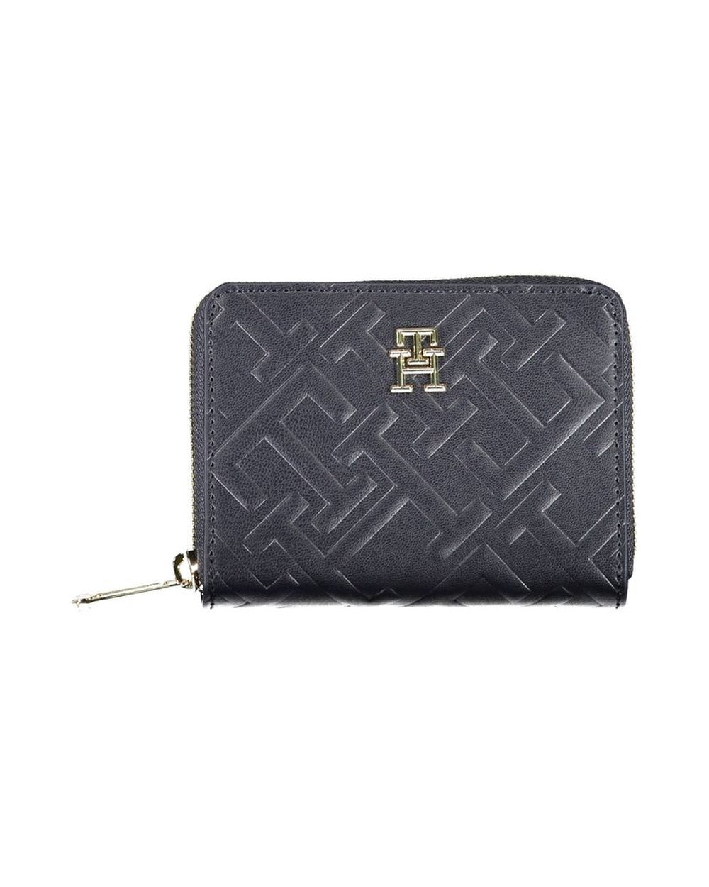 Tommy Hilfiger Blue Polyurethane Women Wallet