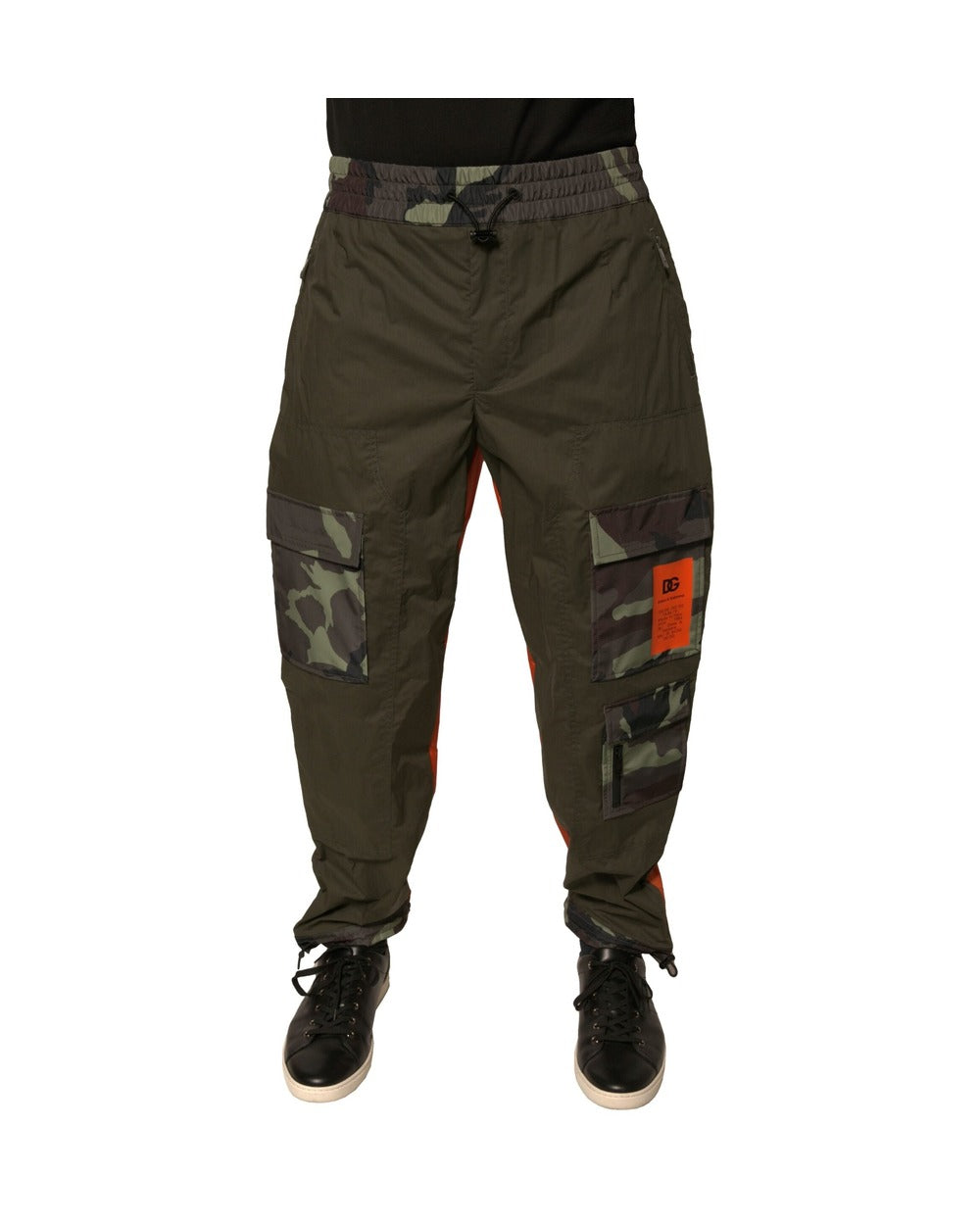 Dolce & Gabbana Multicolor Camouflage Jogger Cargo Pants