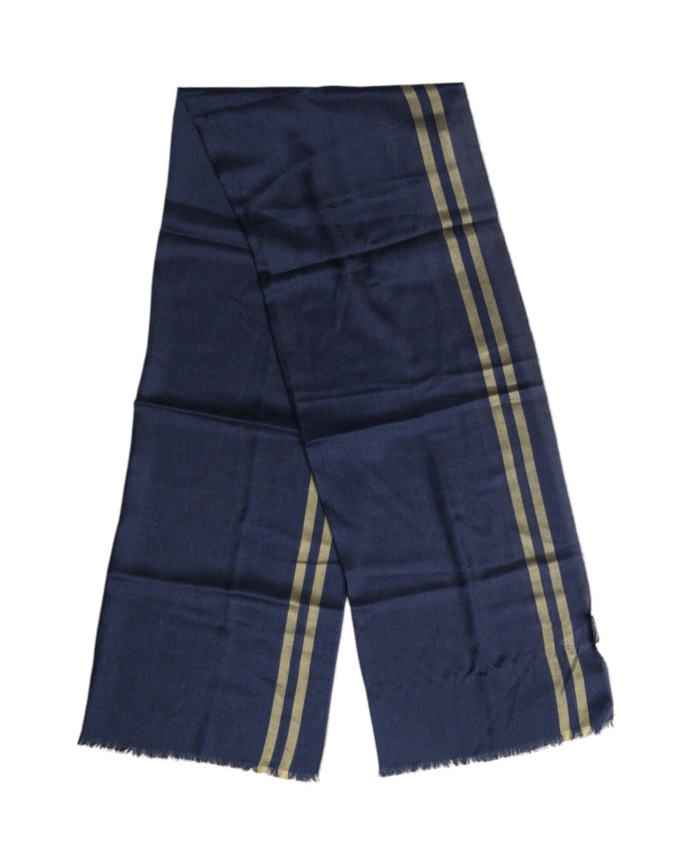 Dolce & Gabbana Blue Cashmere Neck Warmer Wrap Shawl Scarf