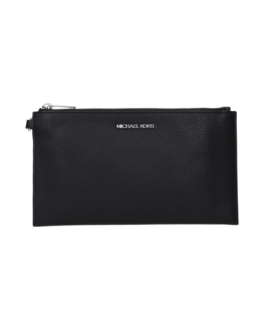 Michael Kors Black Leather Clutch Bag