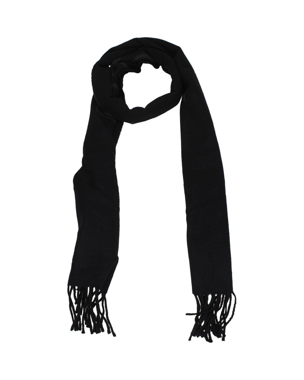 Off-White Black Cashmere Scarf
