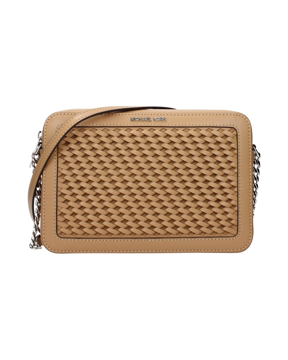 Michael Kors Brown Leather Crossbody Bag