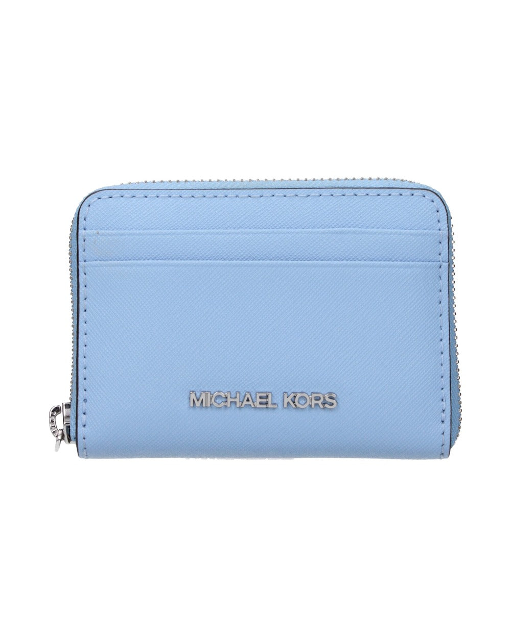 Michael Kors Light Blue Leather Cardholder