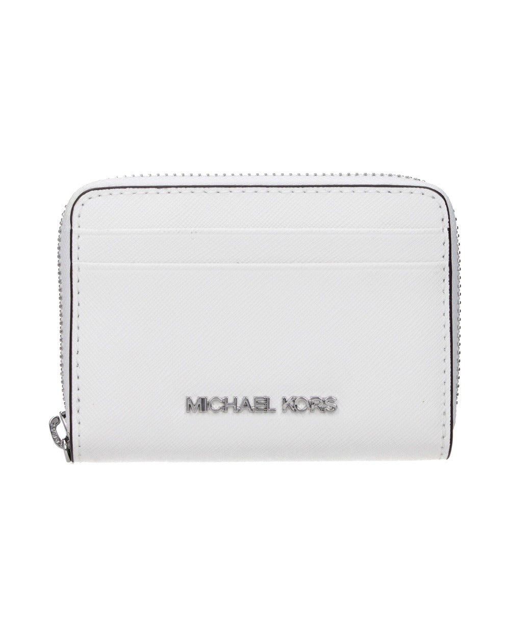 Michael Kors White Leather Cardholder