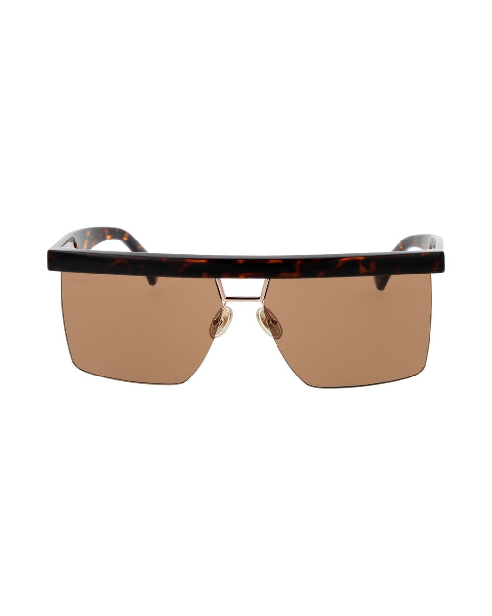 Max Mara Brown Plastic Sunglasses