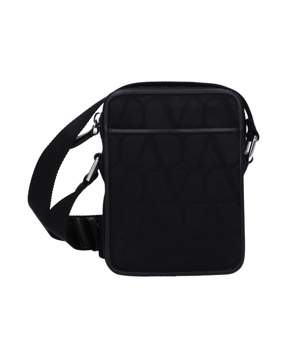 Valentino Garavani Black Fabric Crossbody Bag