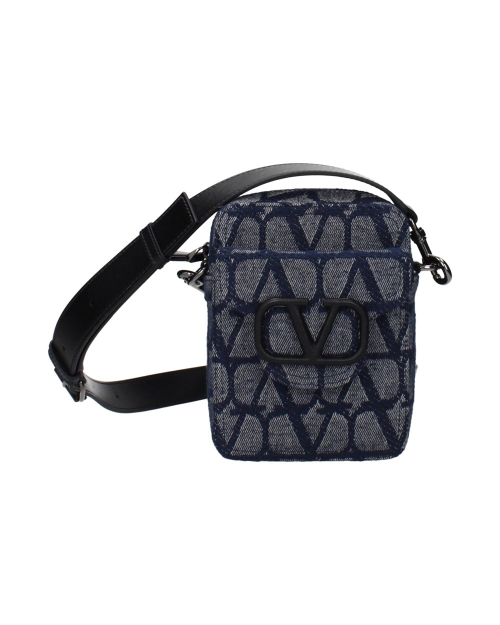Valentino Garavani Blue Fabric Crossbody Bag