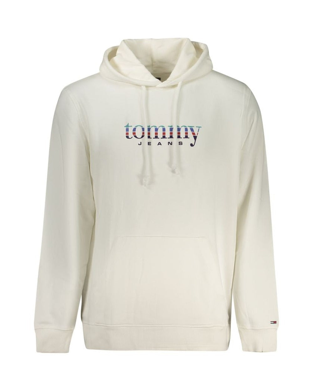Tommy Hilfiger White Cotton Men's Hoodie