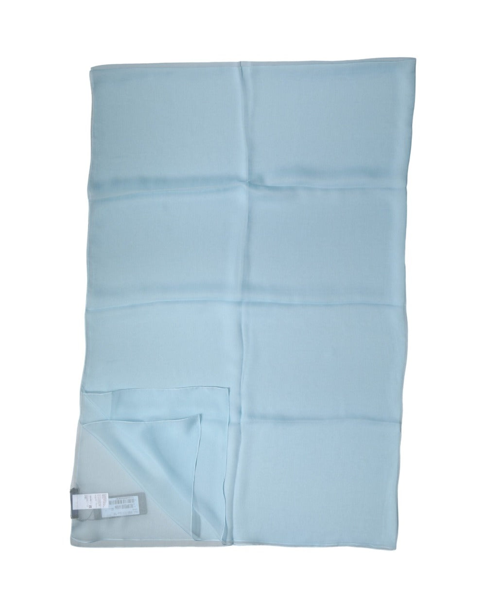 Dolce & Gabbana Light Blue Stole Silk Neck Wrap Shawl Scarf