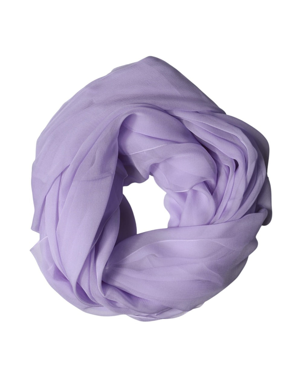 Dolce & Gabbana Purple Stole Silk Neck Wrap Shawl Men Scarf