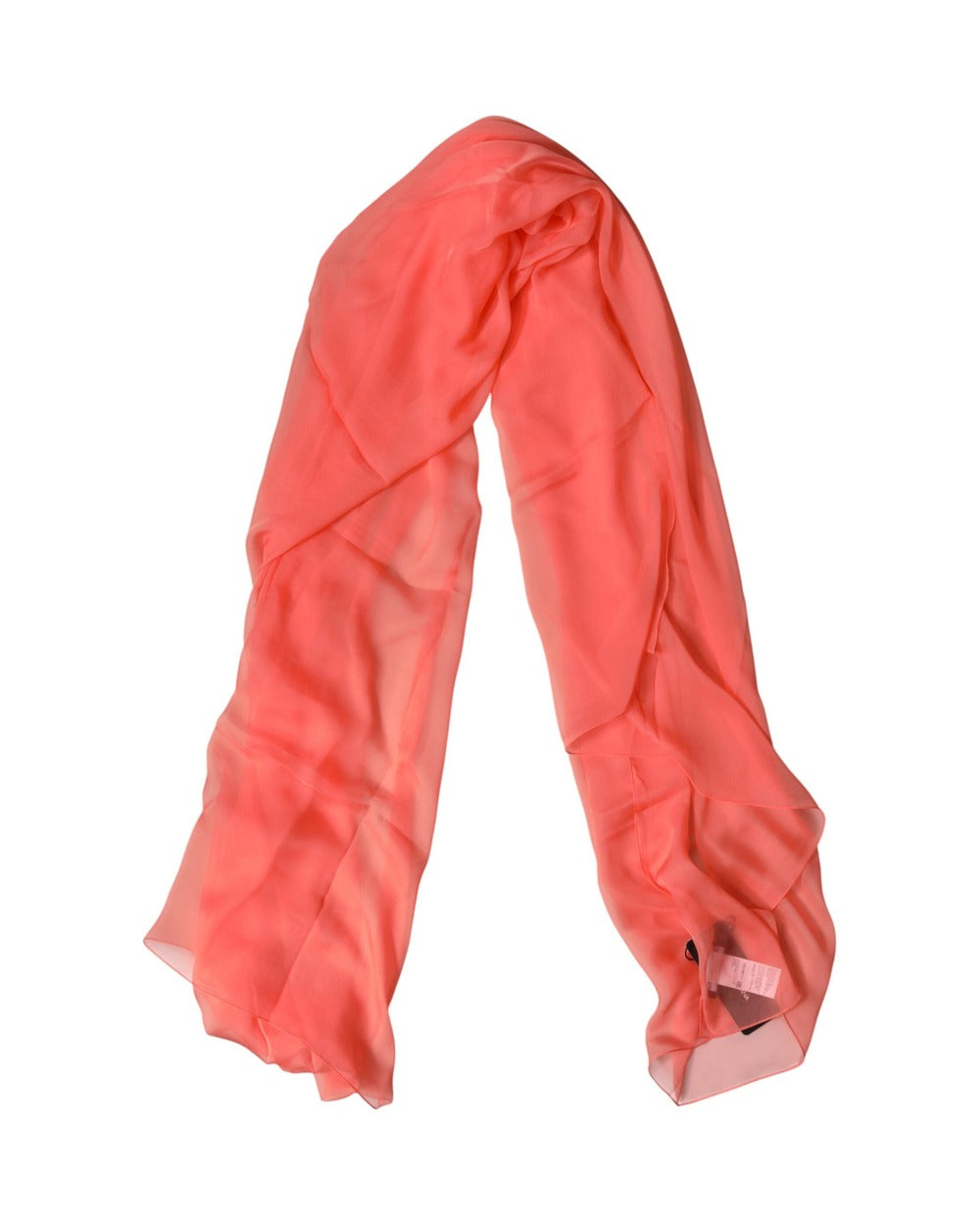 Dolce & Gabbana Light Pink Stole Neck Wrap Shawl Scarf
