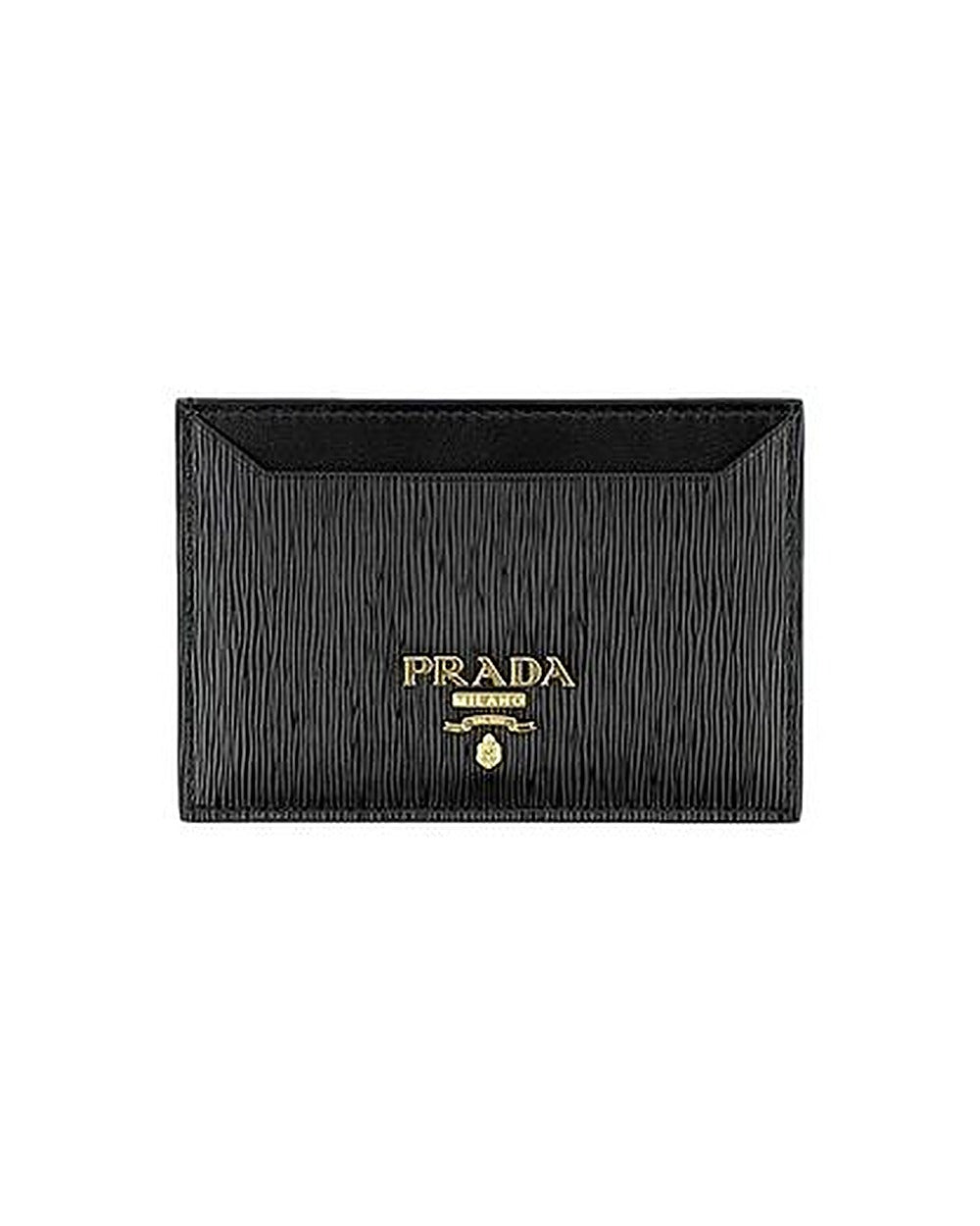 Prada Black Calfskin Wallet