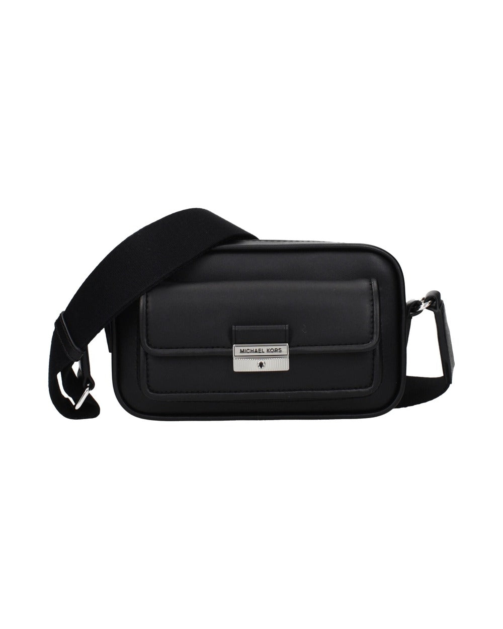 Michael Kors Black Leather Crossbody Bag