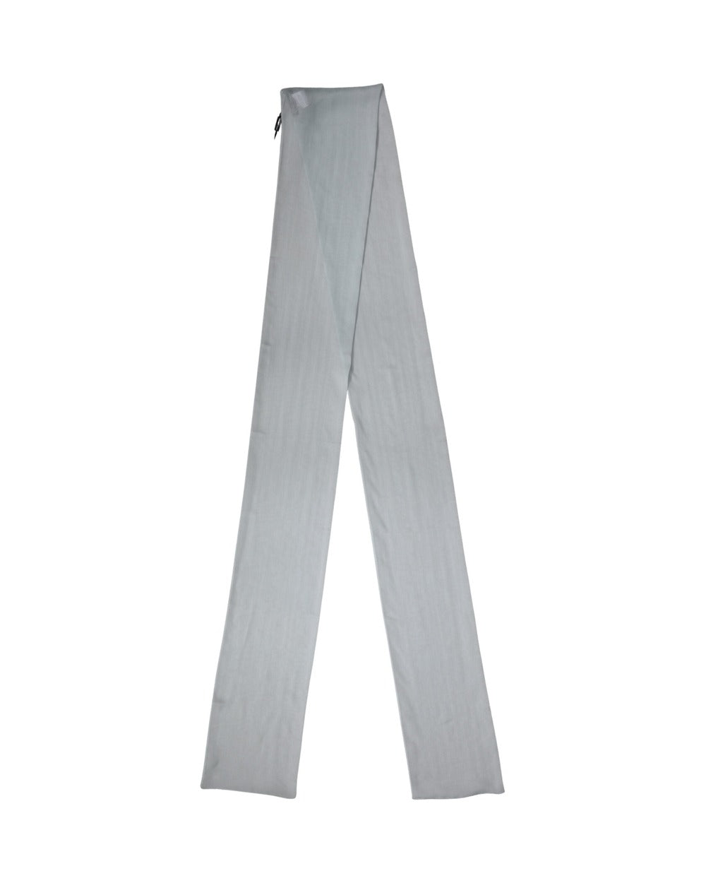 Dolce & Gabbana Light Blue Silk Sash Wrap Foulard 294.5cm x 19cm Scarf