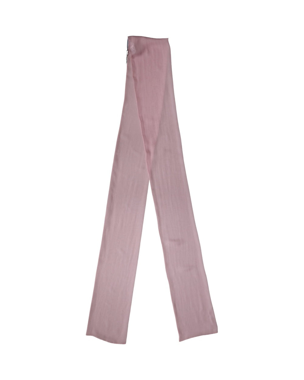 Dolce & Gabbana Pink Silk Sash Wrap Shawl Foulard 291cm x 19cm Scarf