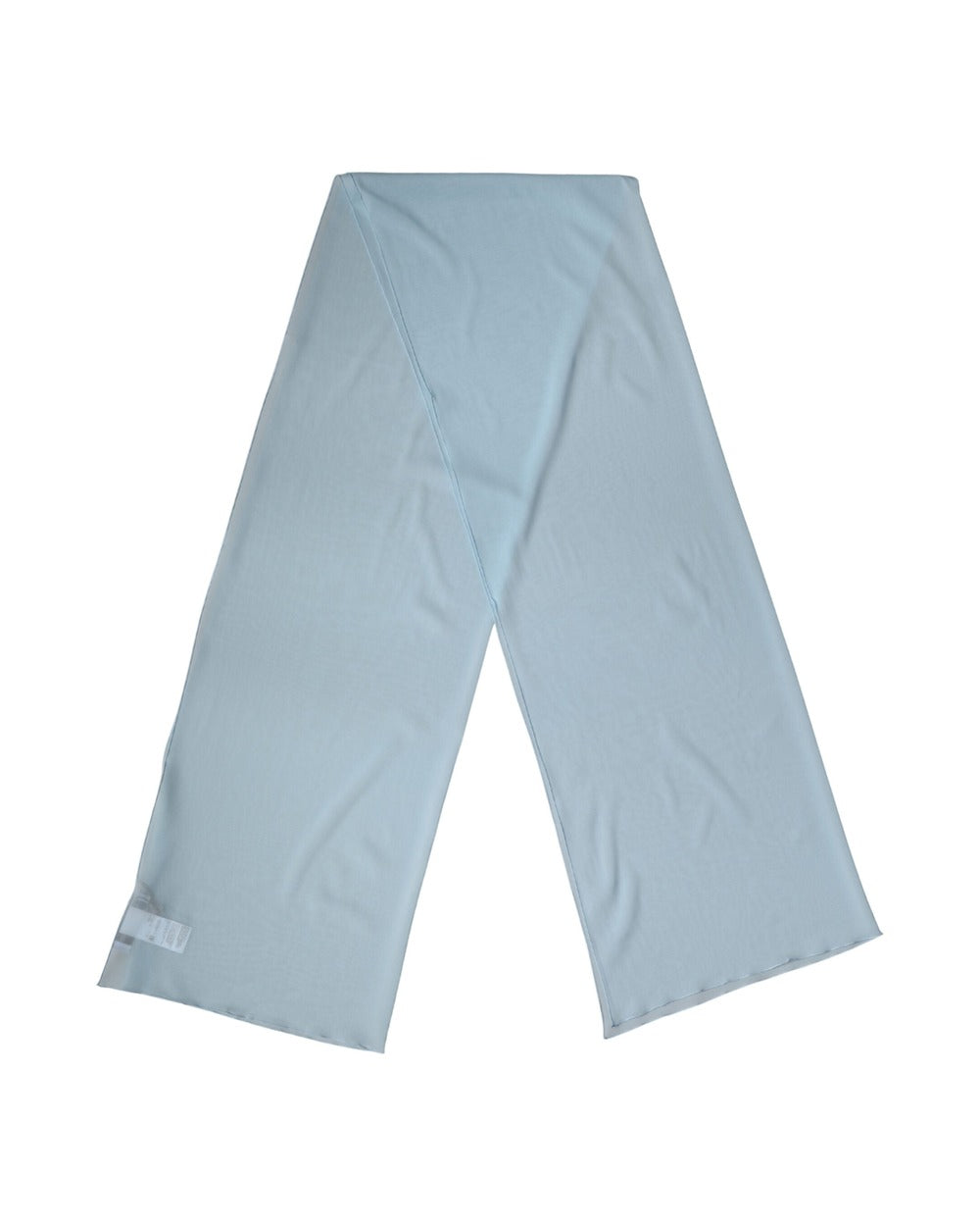 Dolce & Gabbana Light Blue Silk Neck Wrap Shawl Stole 200cm x 64cm  Scarf
