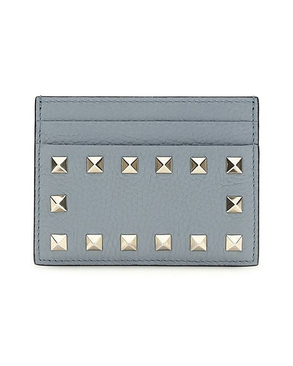 Valentino Garavani Blue Calf Leather Bos Taurus Wallet