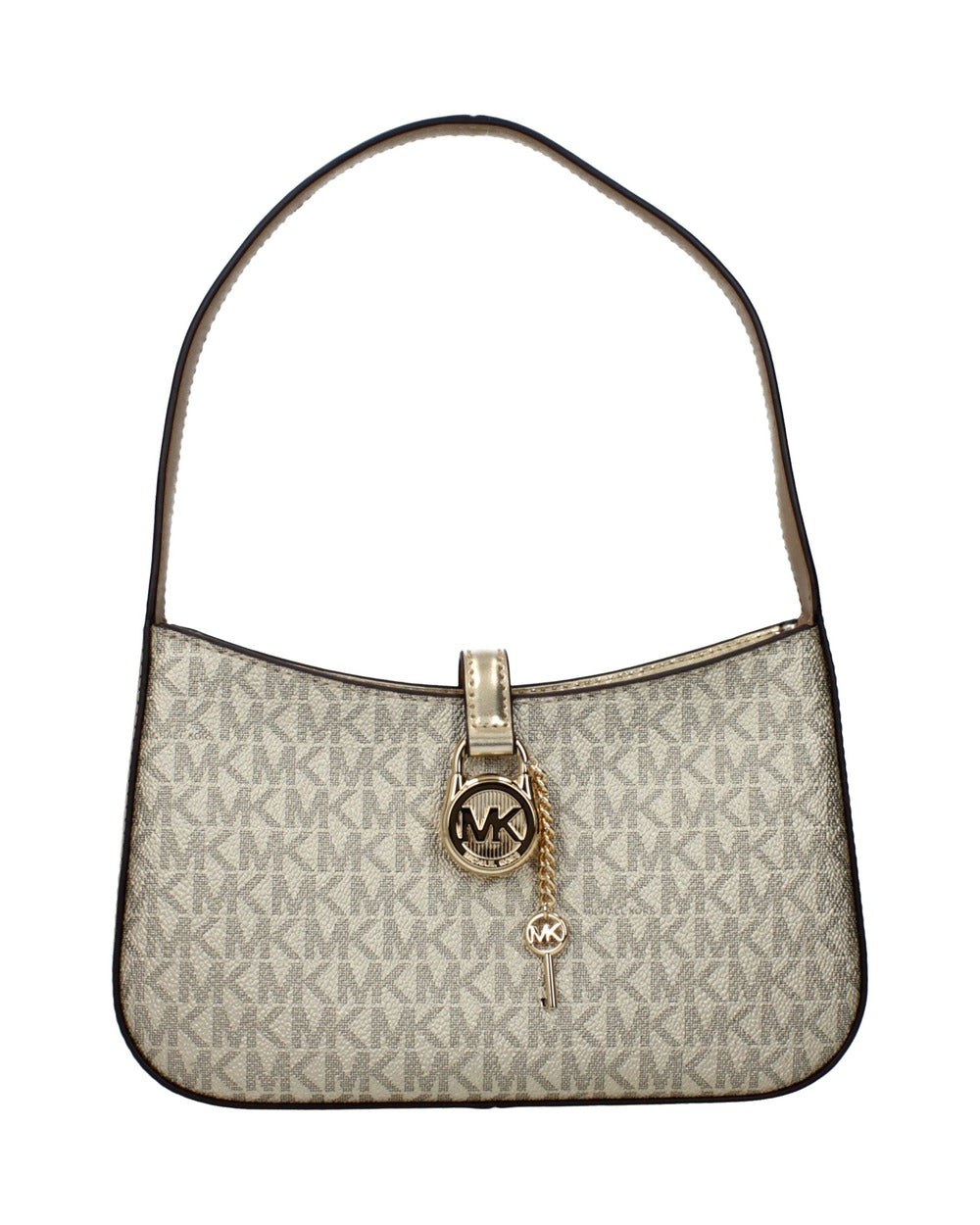 Michael Kors Gold Fabric Handbag