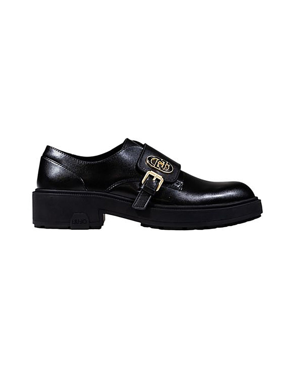 Liu Jo Black Artificial Leather Platform Pumps