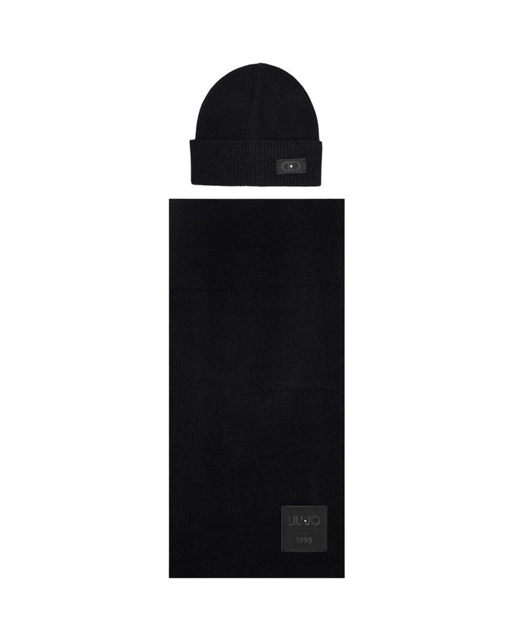 Liu Jo Black Polyester Beanie