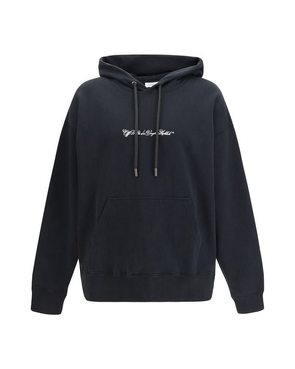 Off-White Black Cotton Sweatshirt