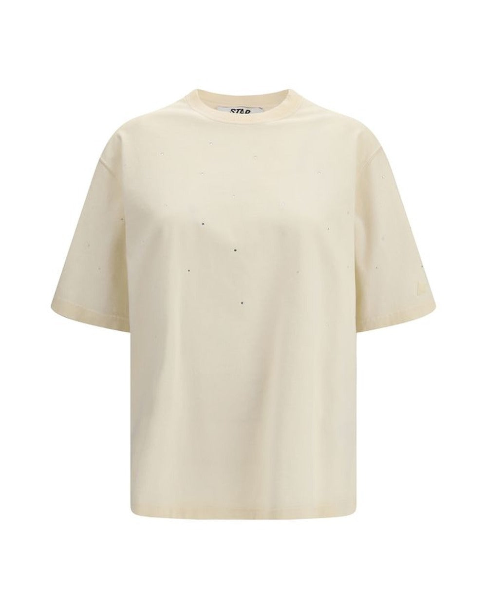 Golden Goose Beige Cotton T-Shirt