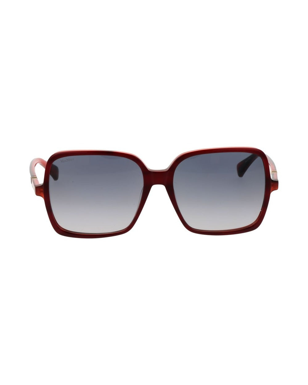 Max Mara Burgundy Acetate Sunglasses