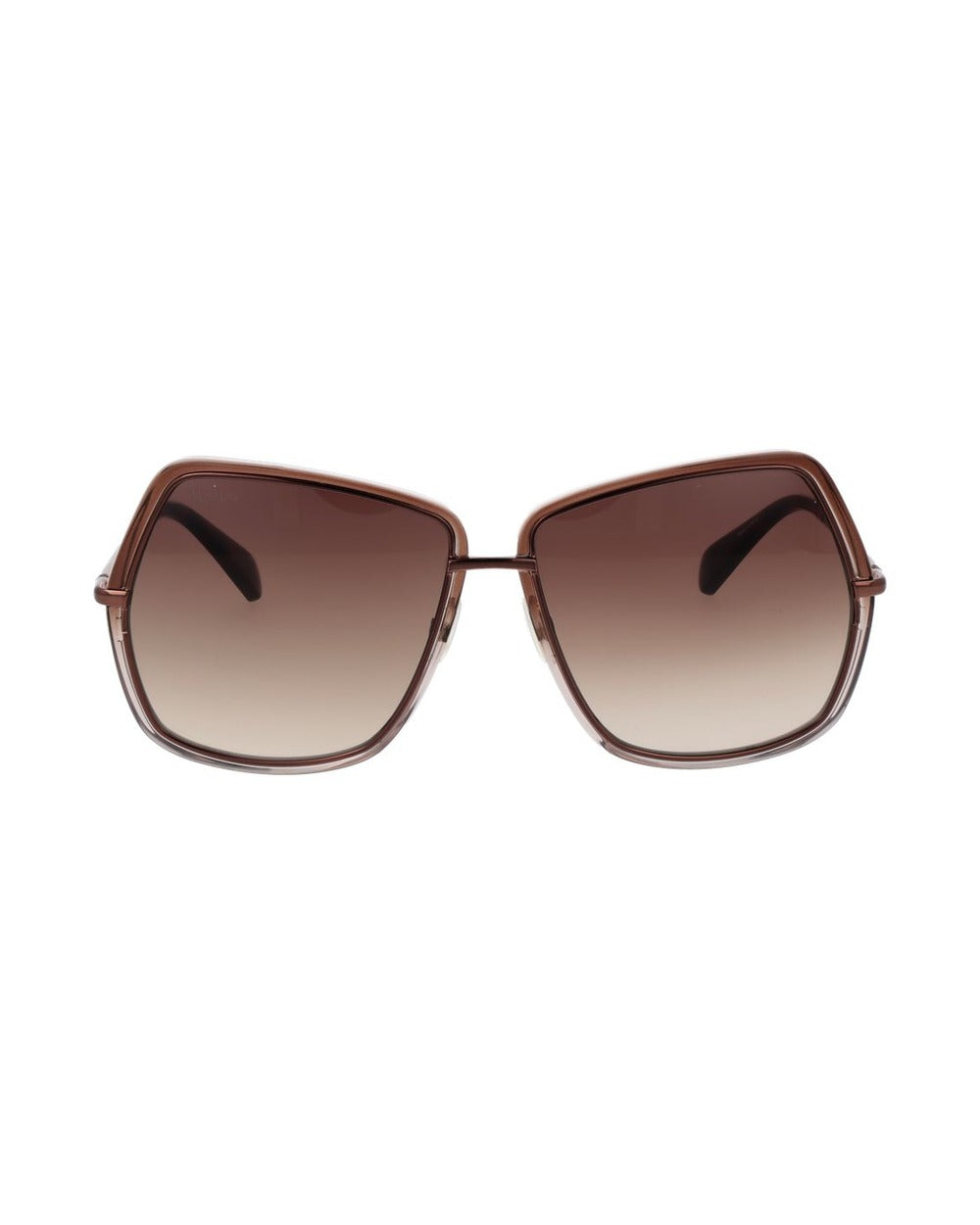 Max Mara Bronze Metal Sunglasses