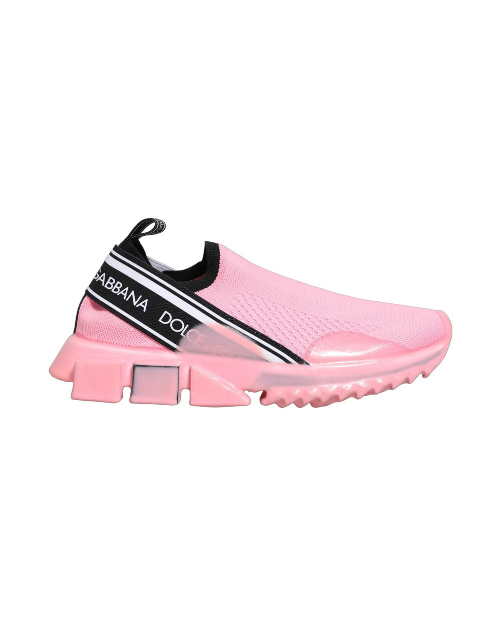Dolce & Gabbana Pink Slip On Low Top Sorrento Sneakers Shoes