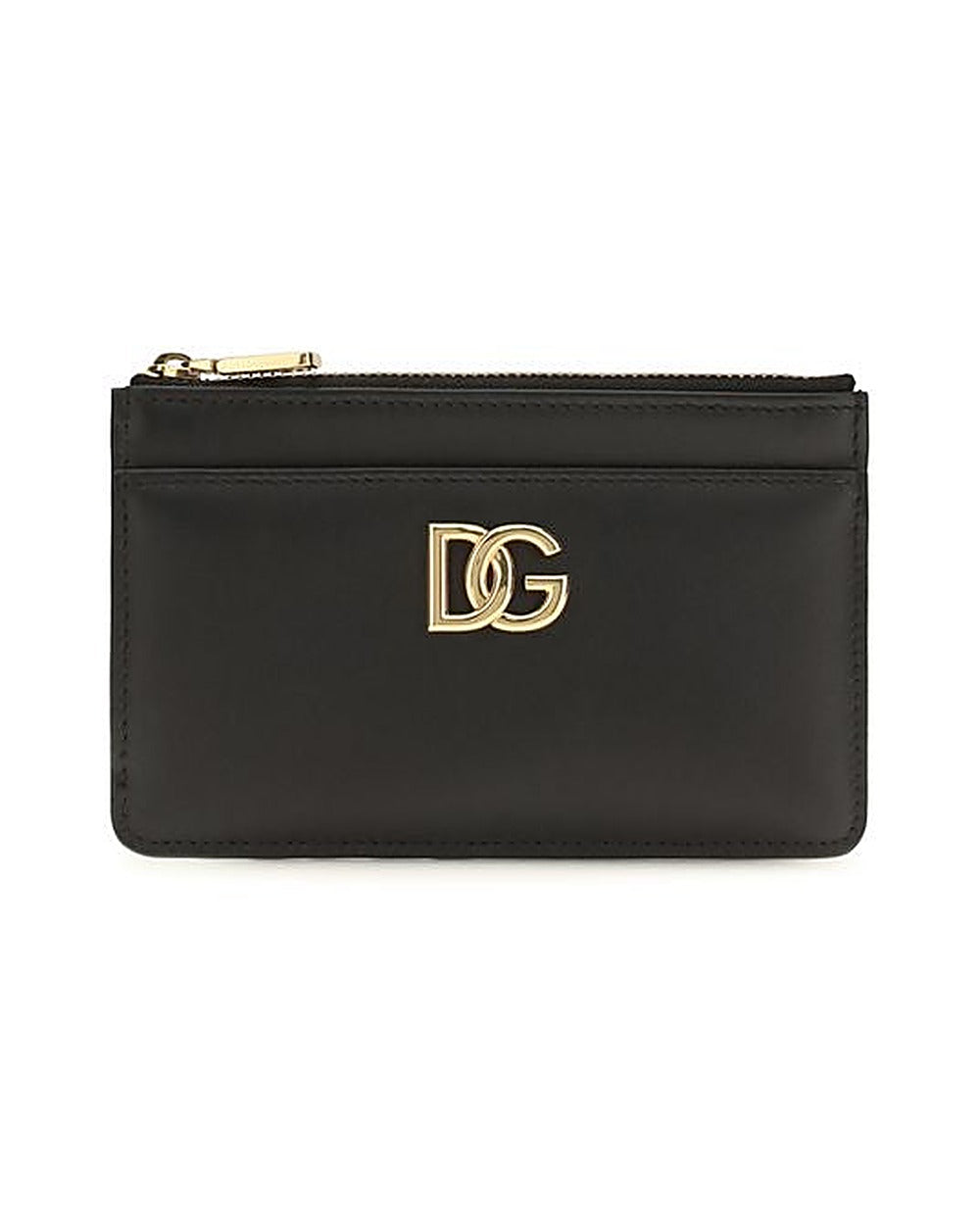 Dolce & Gabbana Black Calf Leather Bos Taurus Wallet