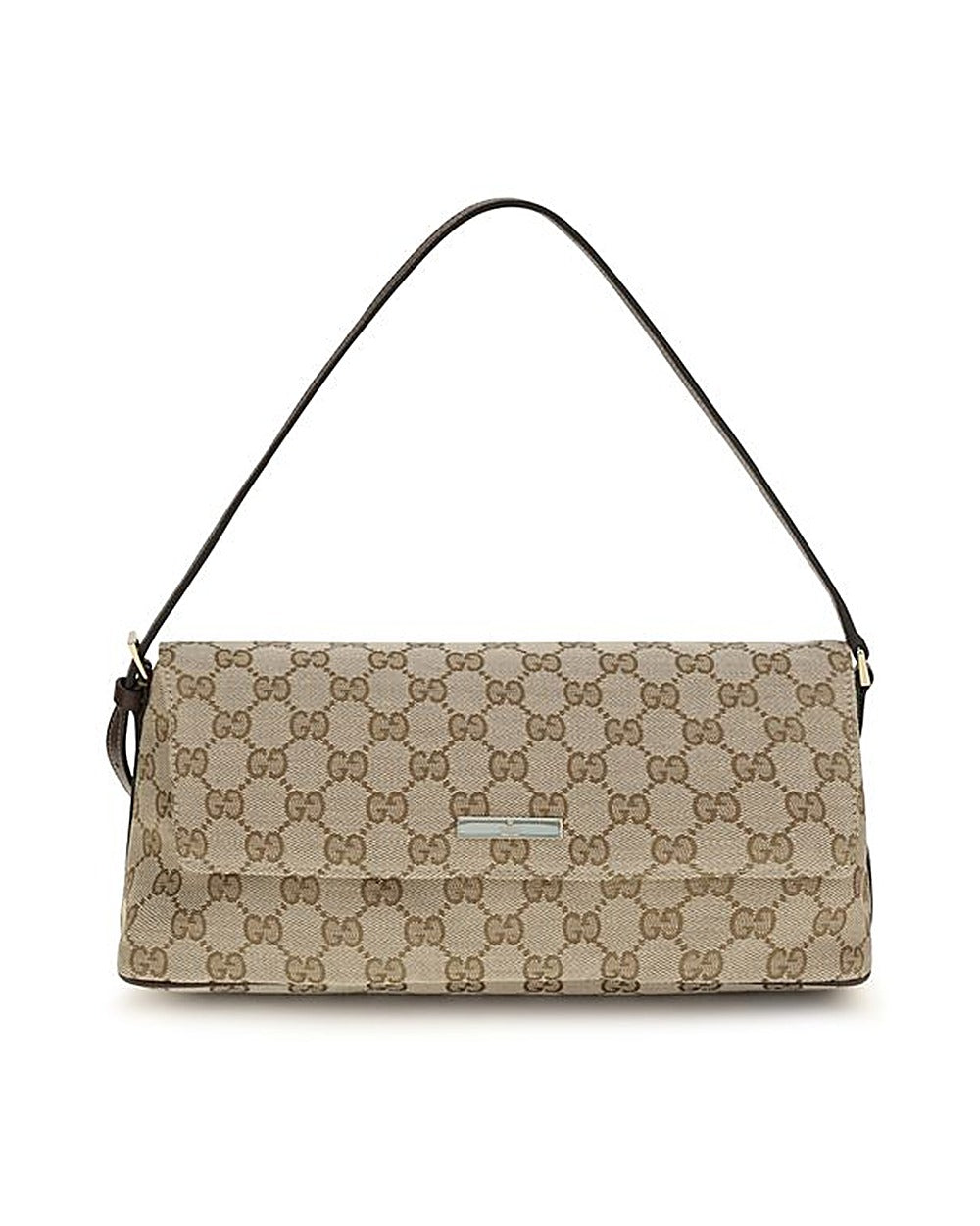 Gucci Brown Polyester Handbag