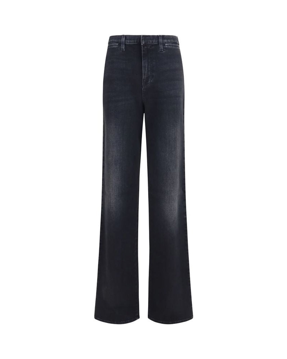 Gucci Black Cotton Straight-Leg Jeans