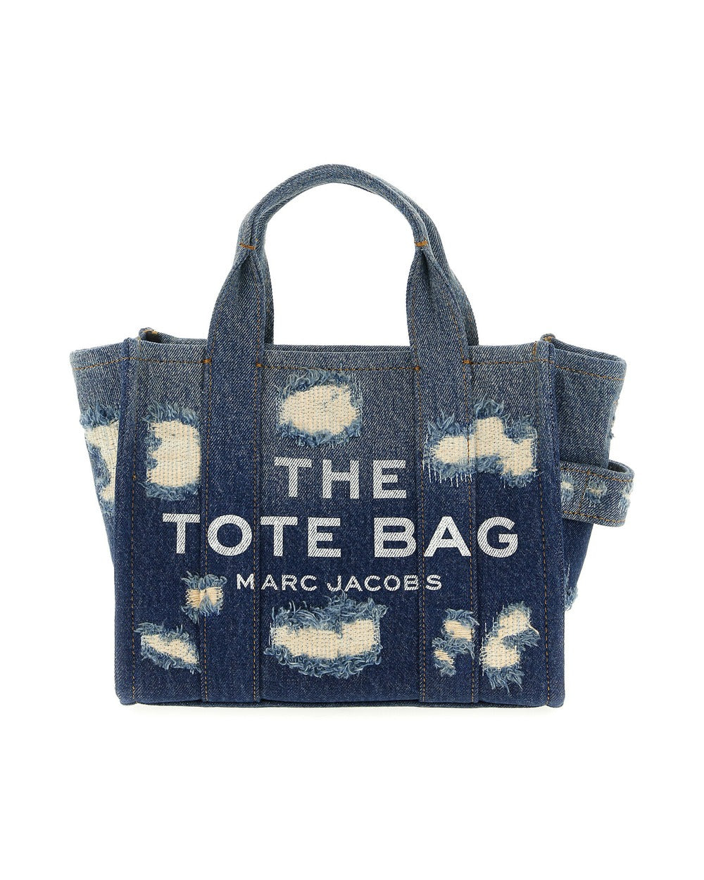 Marc Jacobs Blue Cotton Tote Bag