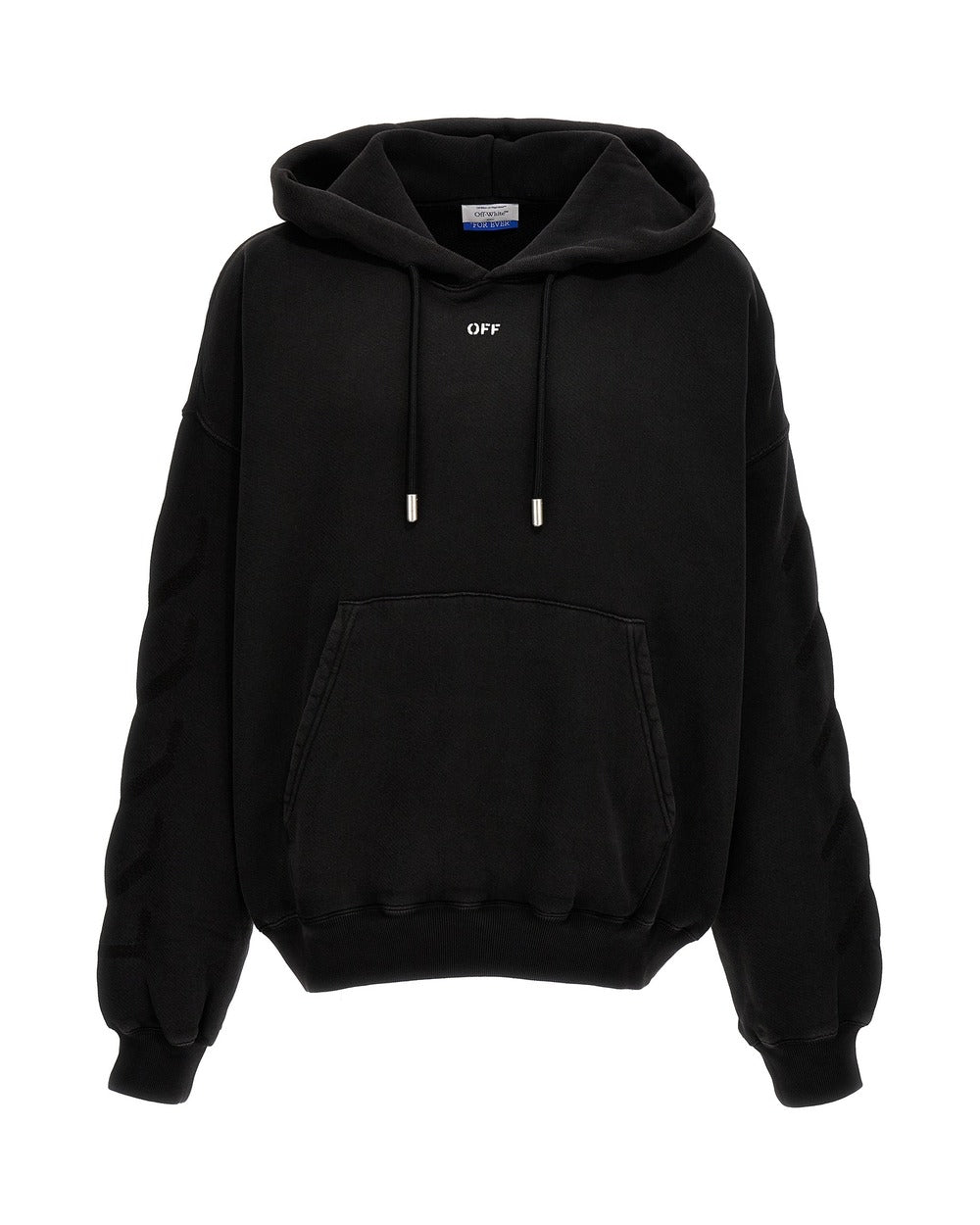 Off-White Gray Cotton Sweatshirt