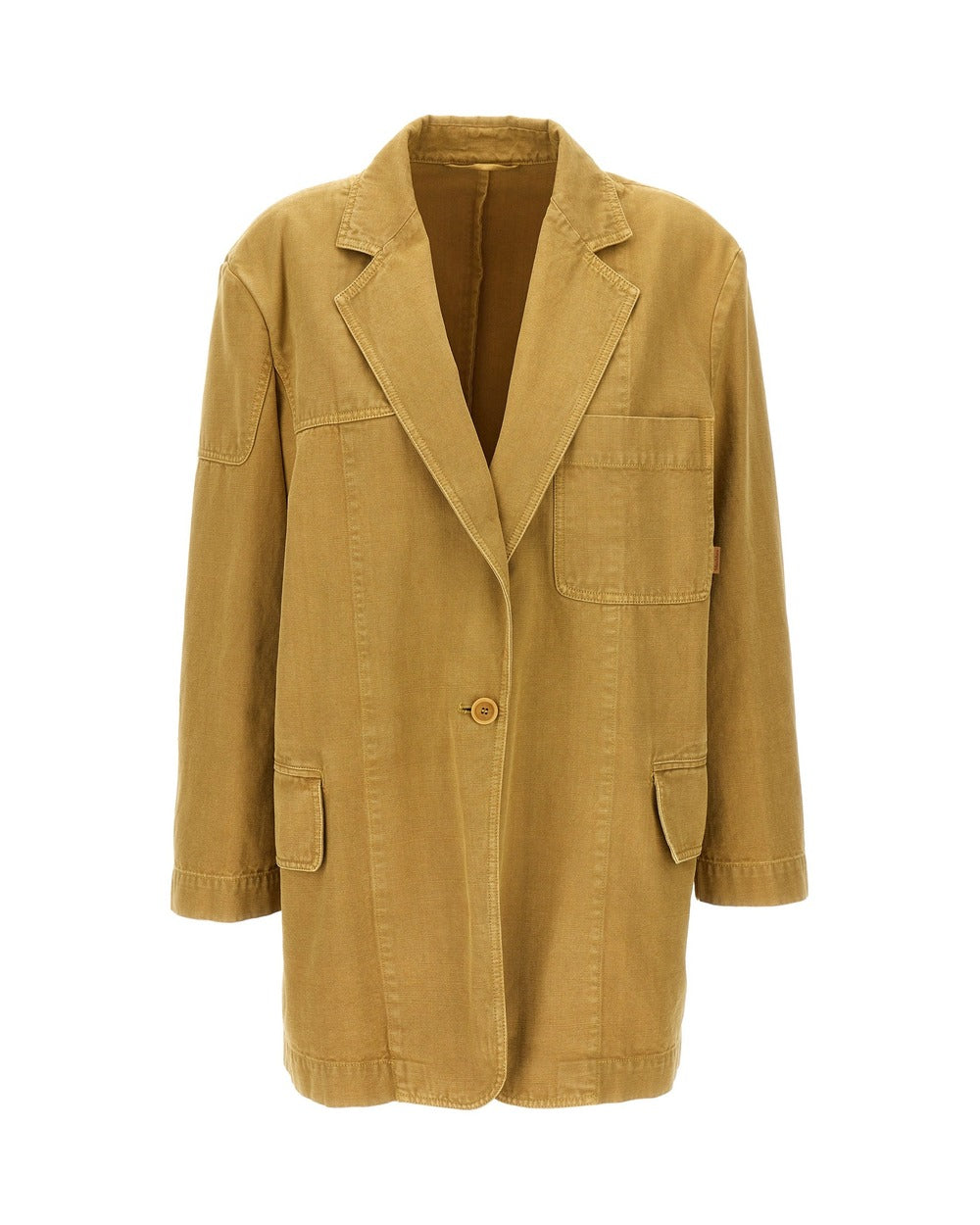 Max Mara Beige Cotton Blazer