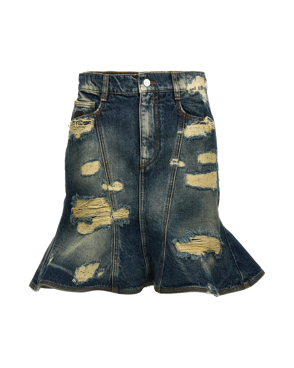 Marc Jacobs Blue Cotton Long Skirt