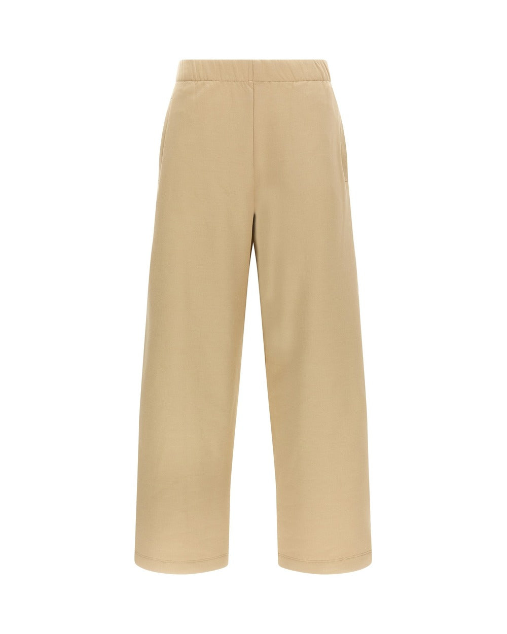 Max Mara Brown Silk Casual Pants