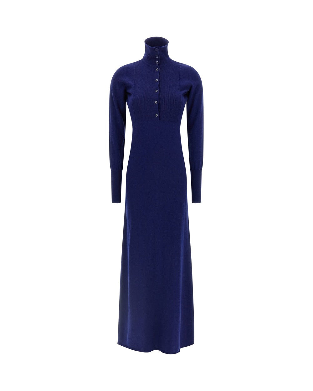 Tom Ford Blue Cashmere Long Dress