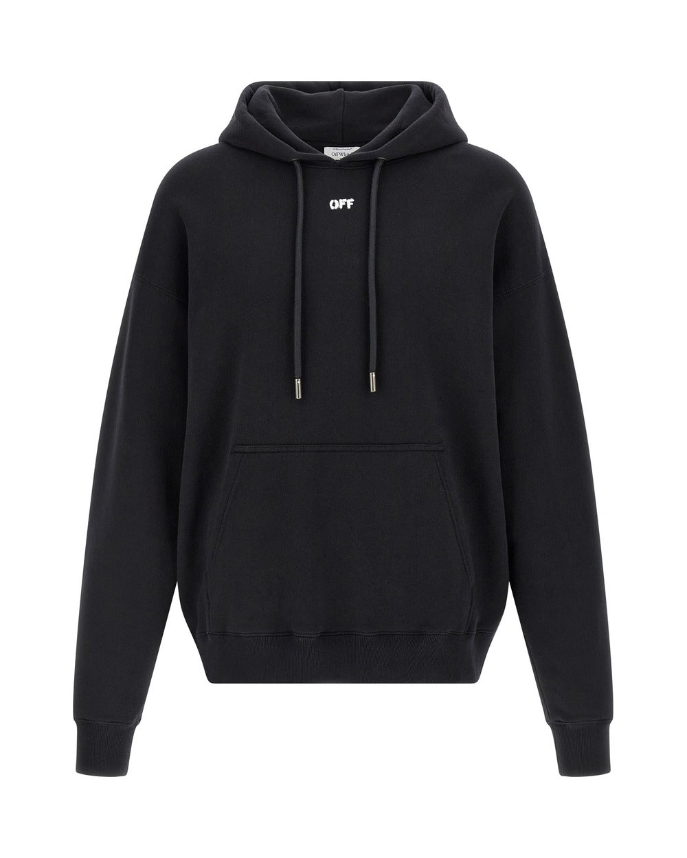 Off-White Black Cotton Sweatshirt