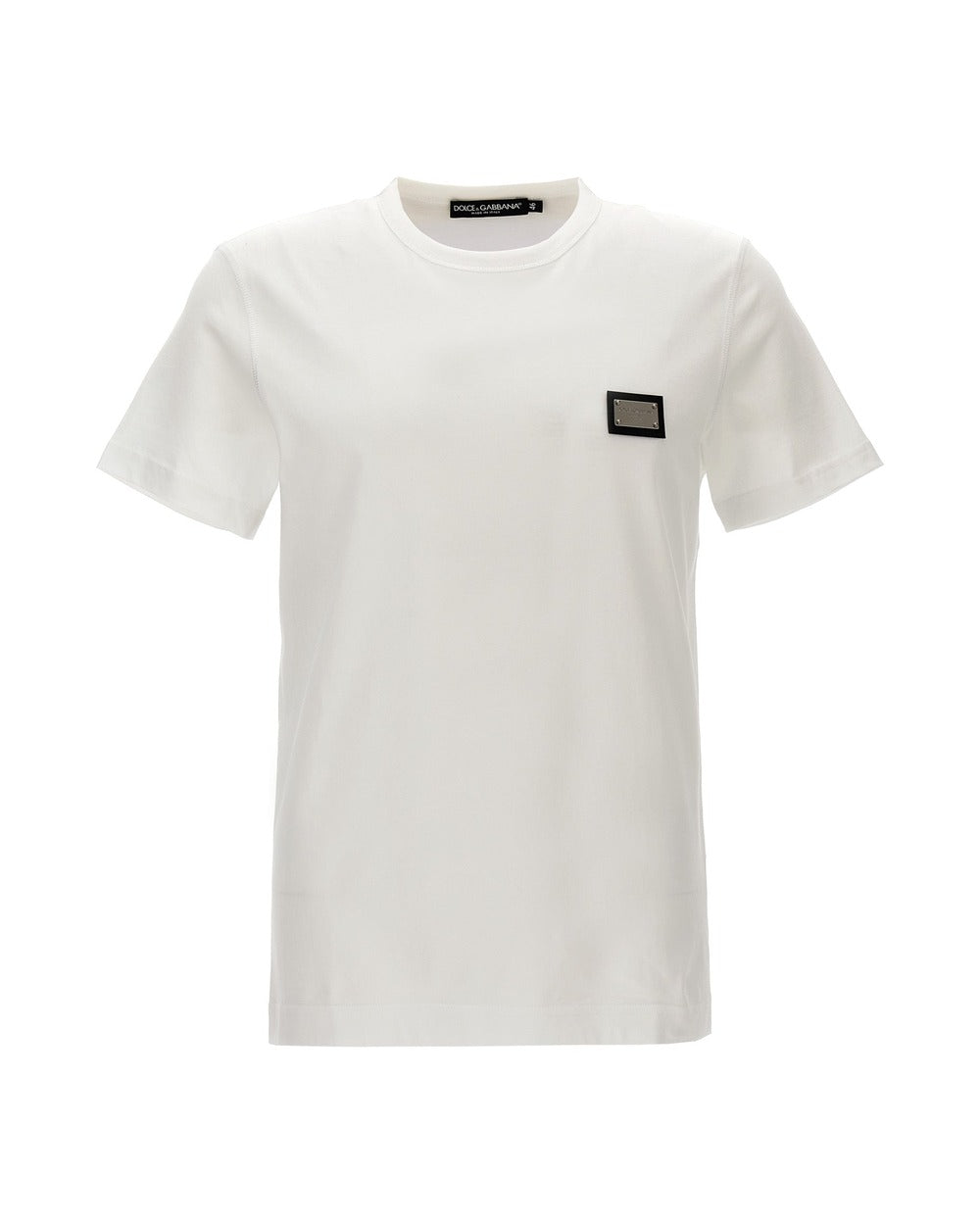 Dolce & Gabbana White Cotton T-Shirt