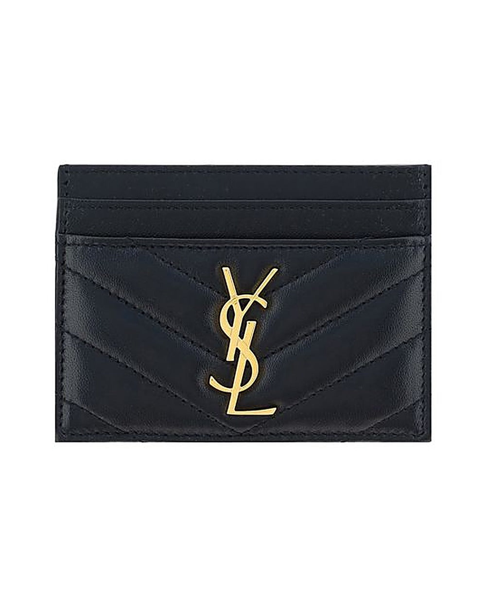 Saint Laurent Black Lamb Ovis Aries Aries Wallet