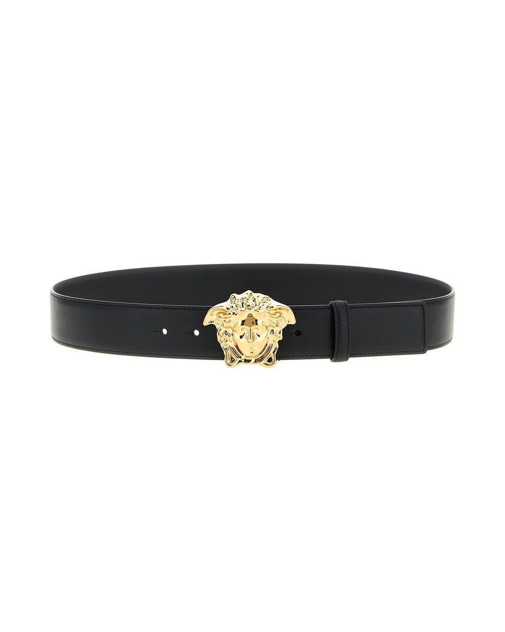 Versace Black Calfskin Regular Belt