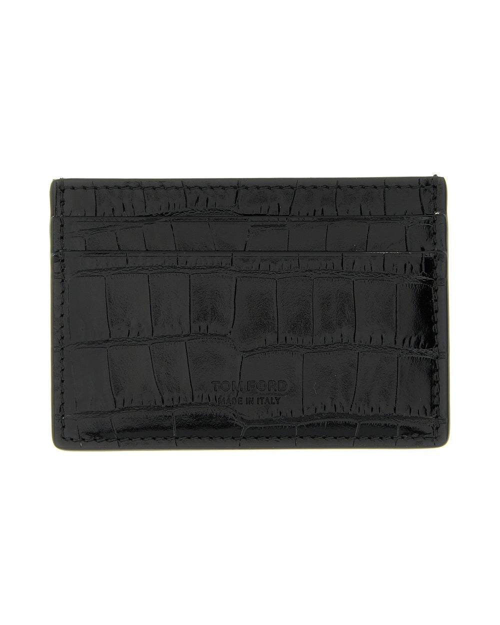 Tom Ford Black Calfskin Cardholder