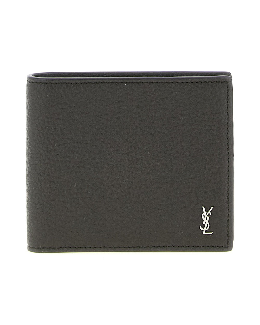 Saint Laurent Brown Calfskin Wallet