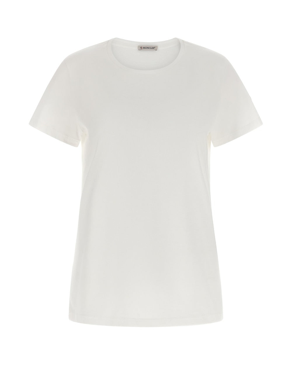 Moncler White Cotton T-Shirt