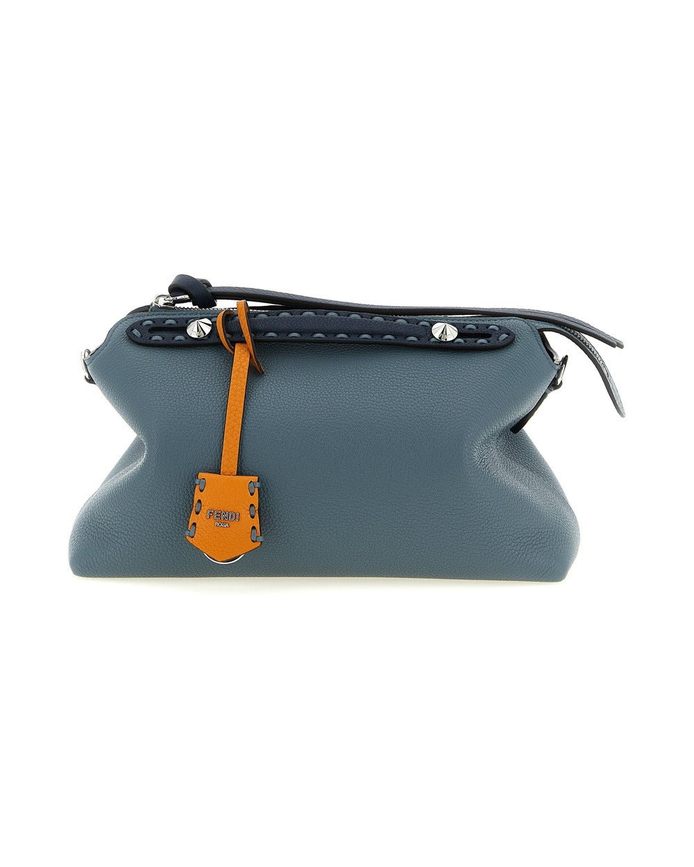 Fendi Blue Calfskin Handbag