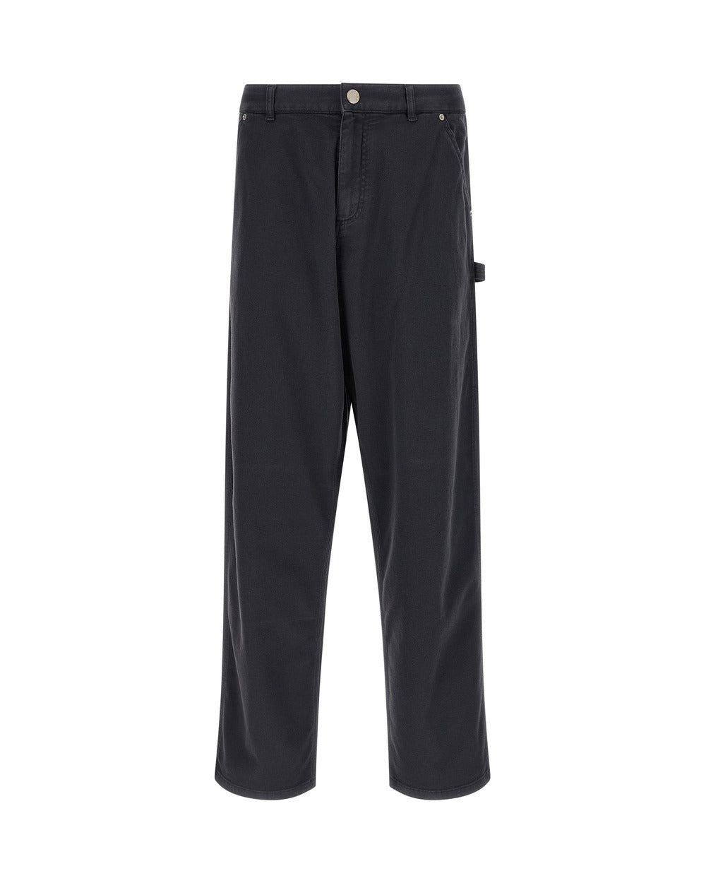 Moncler Blue Cotton Cargo Pants