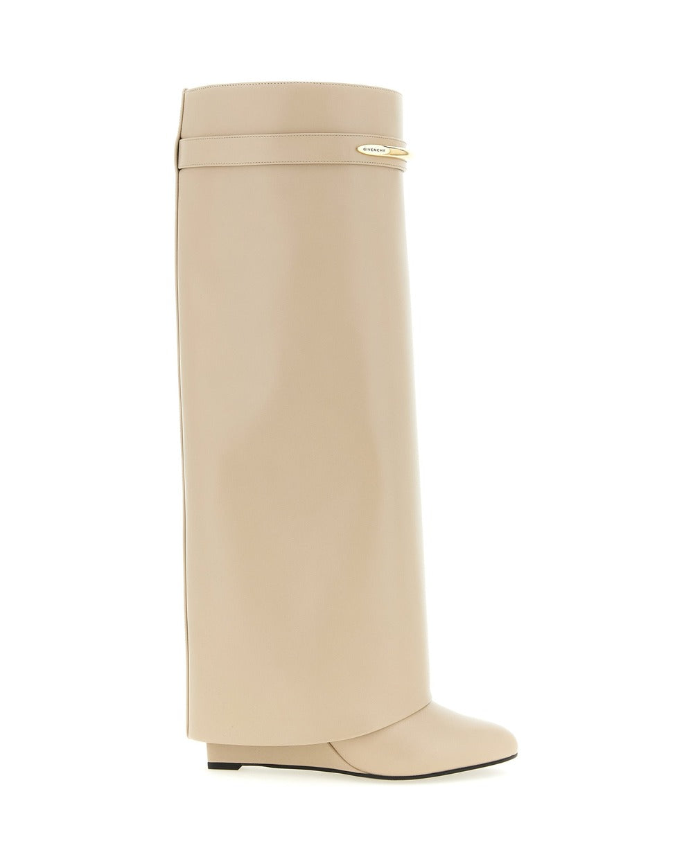 Givenchy Beige Calfskin Over The Knee