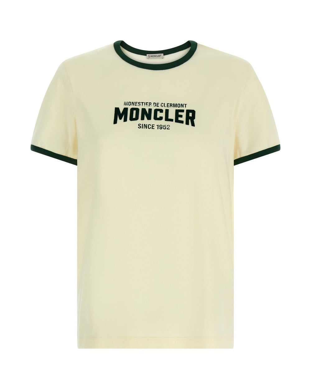 Moncler Beige Cotton T-Shirt